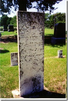 Marmaduke McCartney -Headstone